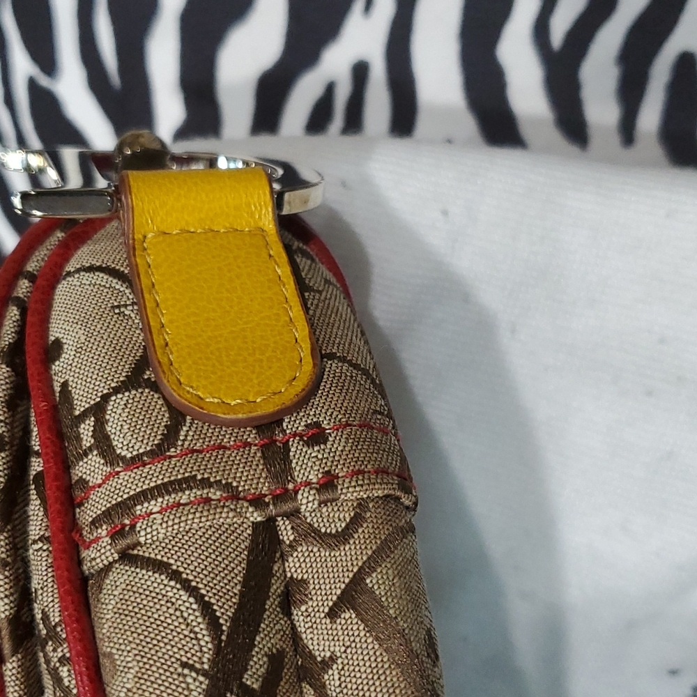 Rare Christian Dior RASTA SADDLE BAG WITH WALLET!!! AUTHENTIC.. - Picture 16 of 16